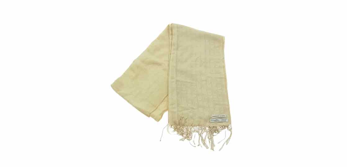 クリスチャンディオール カシミヤ シルク混 トロッター柄 ストール 買取実績