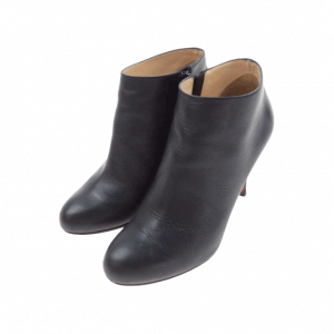 クリスチャンルブタン 3130002 BELLE 85 CALF レザー ショート ブーツ ブラック 買取実績