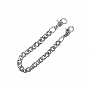 クロムハーツ 2クリップ ショート ファンシー ウォレットチェーン買取実績