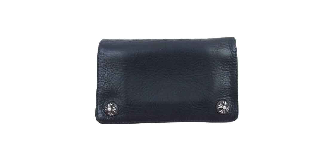 クロムハーツ（原本有） 1ZIP コンパクト ウォレット 二つ折り ブラック 買取実績