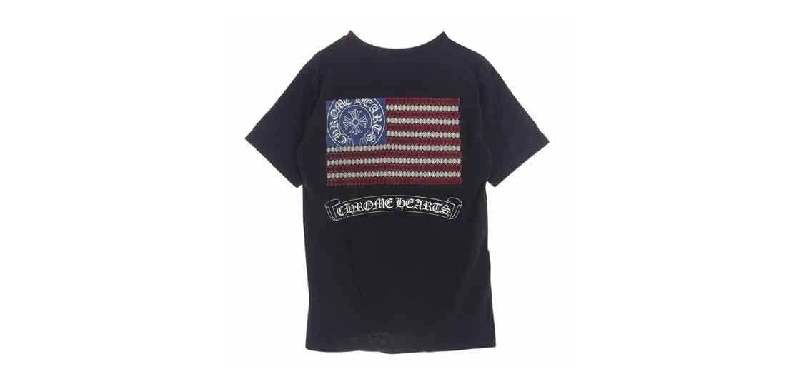 クロムハーツ（原本無） 2212-304-0664 American Flag Tee 買取実績