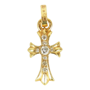 クロムハーツ 22K ベビーファット チャーム ダイヤ ペンダント 買取実績