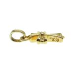 クロムハーツ （原本有） 22K ベイビー ファット チャーム パヴェ ダイヤ 買取実績 画像