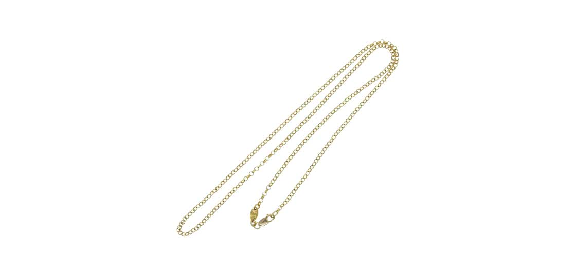 クロムハーツ（原本無） 22K NECKCHAIN R16 16inch チェーン ネックレス 買取実績