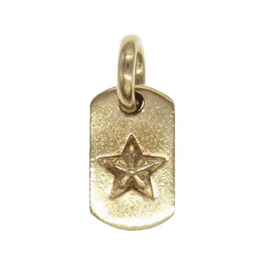 【まさみ】クロムハーツ ネックレス タイニードッグタグ スター チャーム クロムハーツ （原本無） 22K タイニー ドッグタグ スター チャーム
