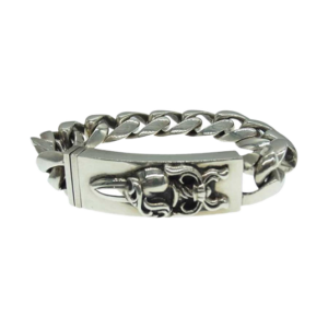 クロムハーツ 原本無 ID DGGR HEART クラシックリンク ブレスレット 13リンク 買取実績