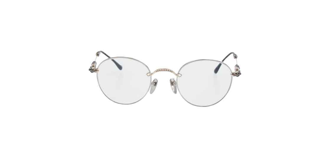 クロムハーツ BUBBA-A クロステンプル メタル フレーム ラウンド 買取実績