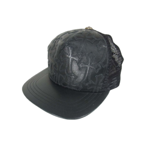 クロムハーツ セメタリー クロスパッチ レザー メッシュトラッカー キャップ 買取実績