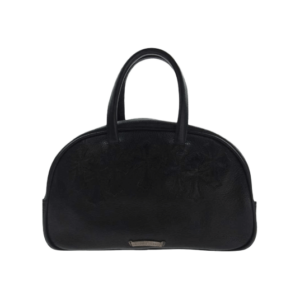 クロムハーツ（原本無） セメタリークロス パッチ レザー ジム バッグ ブラック 買取実績