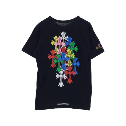 クロムハーツ（原本無） セメタリークロス ポケット Tシャツ ブラック
