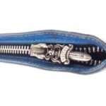 クロムハーツ（原本無） チェンジパース ダガージップ ポーチ ブルー 買取実績 画像