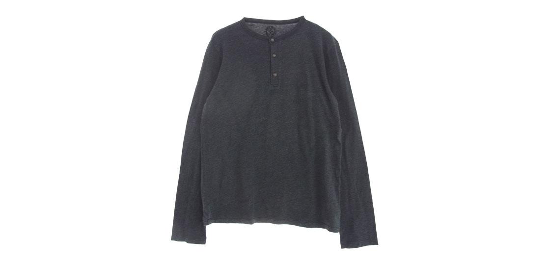 クロムハーツ（原本無） CHクロスプリント クロスボール ボタン ヘンリーネック ロングスリーブ カットソー 買取実績