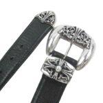 クロムハーツ（原本無） BLT CLASSIC 3PC オールド クラシック 3ピース レザー ベルト 買取実績 画像