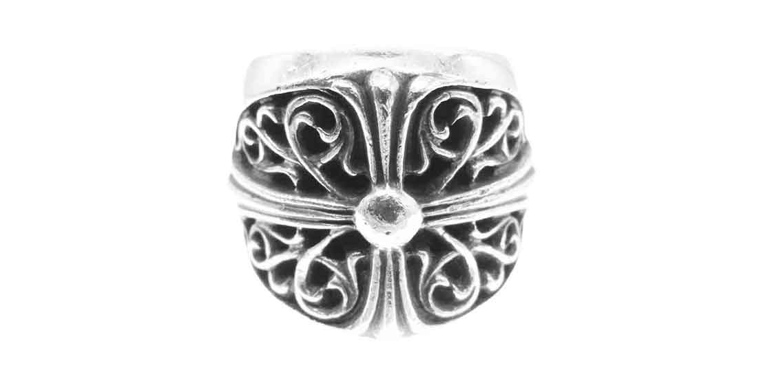 クロムハーツ（原本無） CLASSIC OVAL クラシック オーバル クロス リング 買取実績