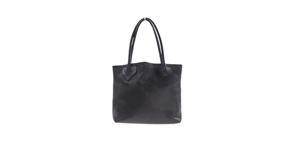 クロムハーツ（原本有） FS TOTE クロスパッチ レザー トートバッグ ブラック 買取実績