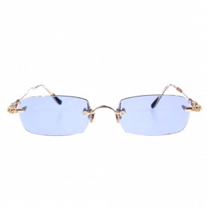 CHROME HEARTS クロムハーツ サングラス PILLS III 22K リムレス フローラル テンプル 買取実績