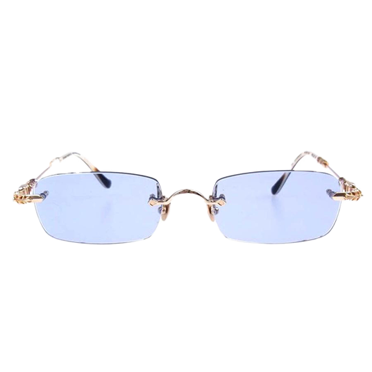 CHROME HEARTS クロムハーツ サングラス PILLS III 22K リムレス