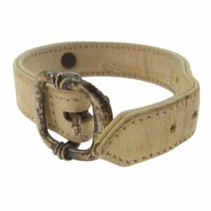 クロムハーツ（原本無） GUNSLINGER ガンスリンガー フローラルリベット レザー ブレスレット 買取実績