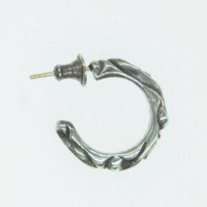 クロムハーツ（原本無）スクロール フープピアス 買取実績