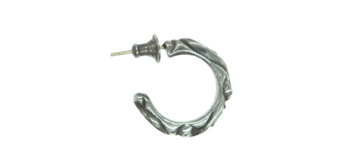 クロムハーツ（原本無）スクロール フープピアス 買取実績