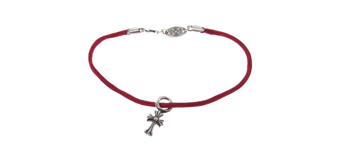 クロムハーツ （原本無） ケーゼット CHクロス スタック シルク ブレスレット シルバー 買取実績