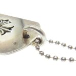 クロムハーツ（原本無） ラージ ドッグタグ タイニーCHクロス シルバー 買取実績 画像