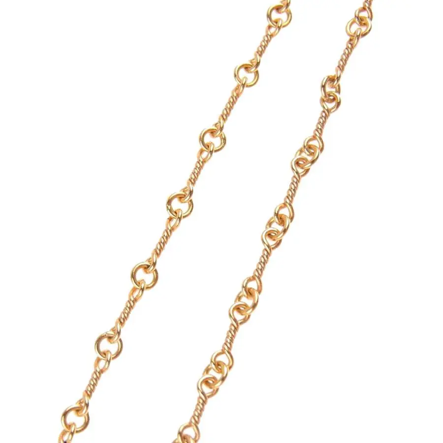 CHROME HEARTS クロムハーツ 22K NECKCHAIN T20 ツイストチェーン 20