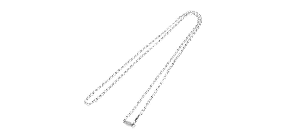 クロムハーツ ネックレス ROLL CHAIN 18inch ロールチェーン 買取実績