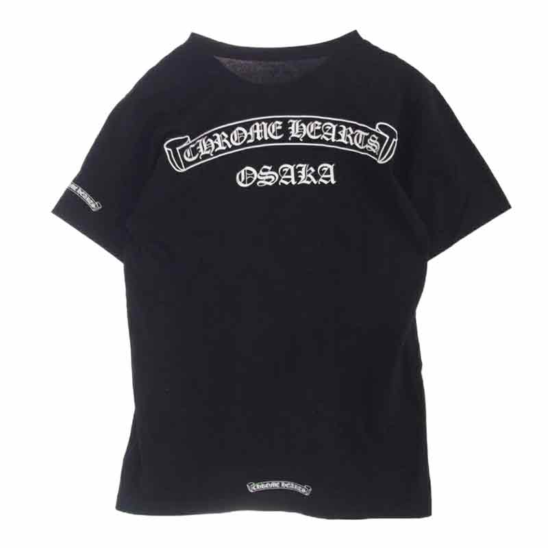 クロムハーツ（原本無） Osaka Scroll Label Logo Tee SS T-SHIRT BLACK 大阪限定 スクロール ラベル 半袖 ポケット Tシャツ 買取実績 画像