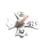 クロムハーツ No2 CH CROSS スタッド ピアス 買取実績 画像