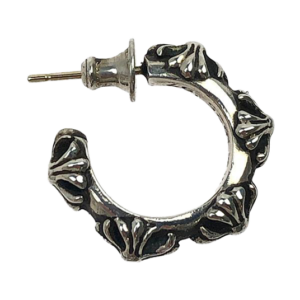 クロムハーツ HOOP CROSS SML CH クロスバンド ピアス 買取実績