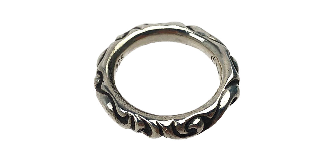 クロムハーツ SCRL BAND リング 買取実績