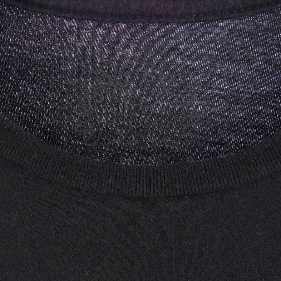 クロムハーツ（原本無） サイドロゴプリント 半袖 Tシャツ ブラック 買取実績 画像
