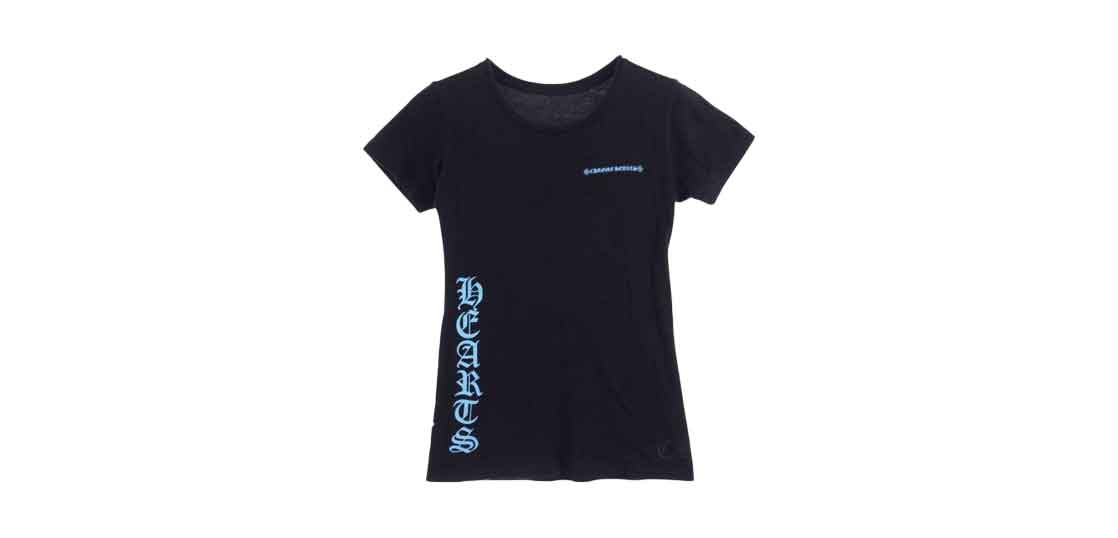 クロムハーツ（原本無） サイドロゴプリント 半袖 Tシャツ ブラック 買取実績