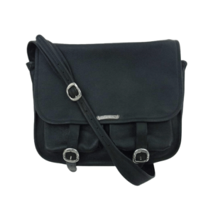 クロムハーツ （原本有） ソフト ショルダー レザー バッグ ブラック 買取実績