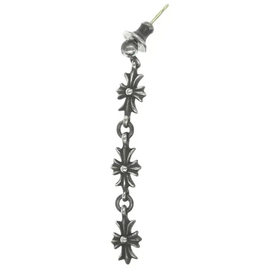クロムハーツ（原本無）タイニーE CH プラス 3 ドロップ ピアス 買取実績