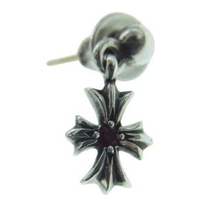 クロムハーツ(原本無)国内直営店レシート付属タイニーE ドロップピアス 1ルビー 買取実績