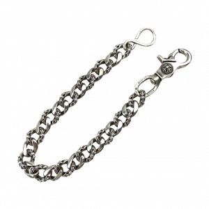 クロムハーツ FANCY SHORT-S 1クリップ ファンシーリンク ショート ウォレットチェーン 買取実績