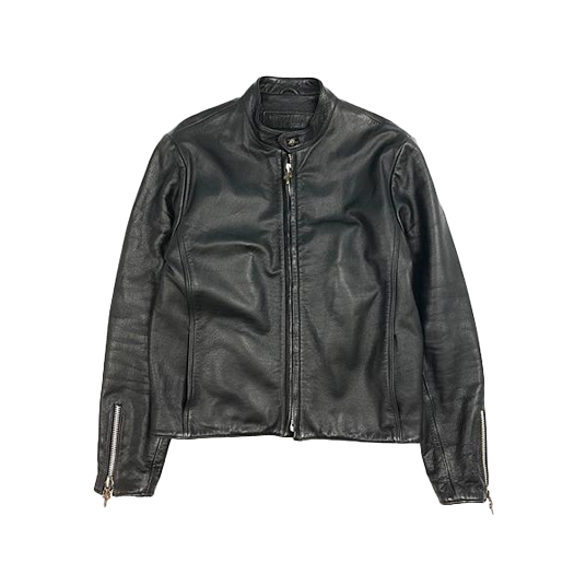 CHROME HEARTS クロムハーツ レザージャケット レーシング2