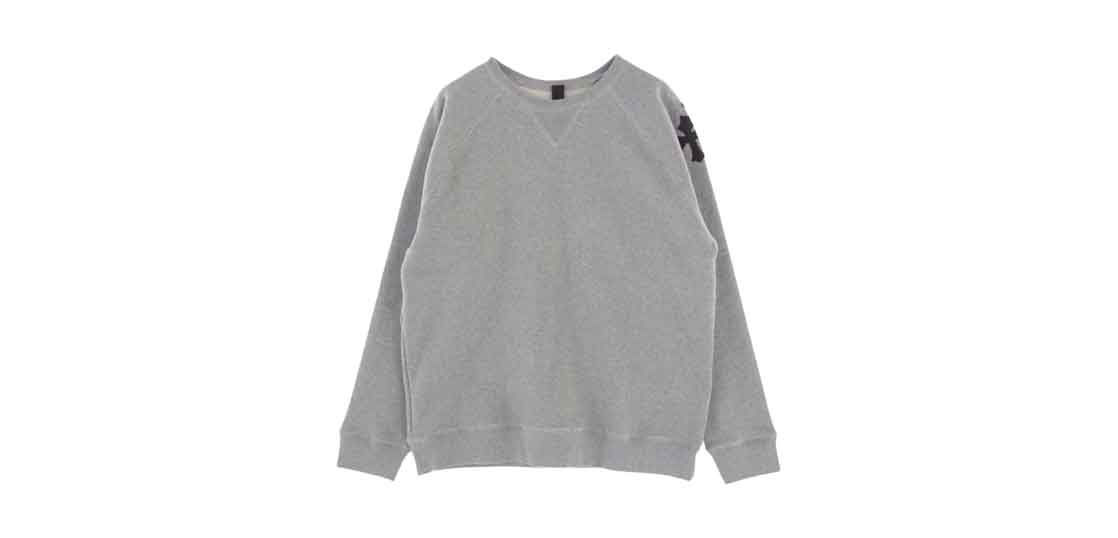 クロムハーツ （原本無） Y NOT セメタリークロス レザーパッチ スクロールラベル クルーネック スウェット 買取実績