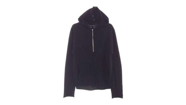 クロムハーツ（原本無） カシミヤ100% クロスボールジップ バックレザークロスパッチ ハーフジップ パーカー 買取実績