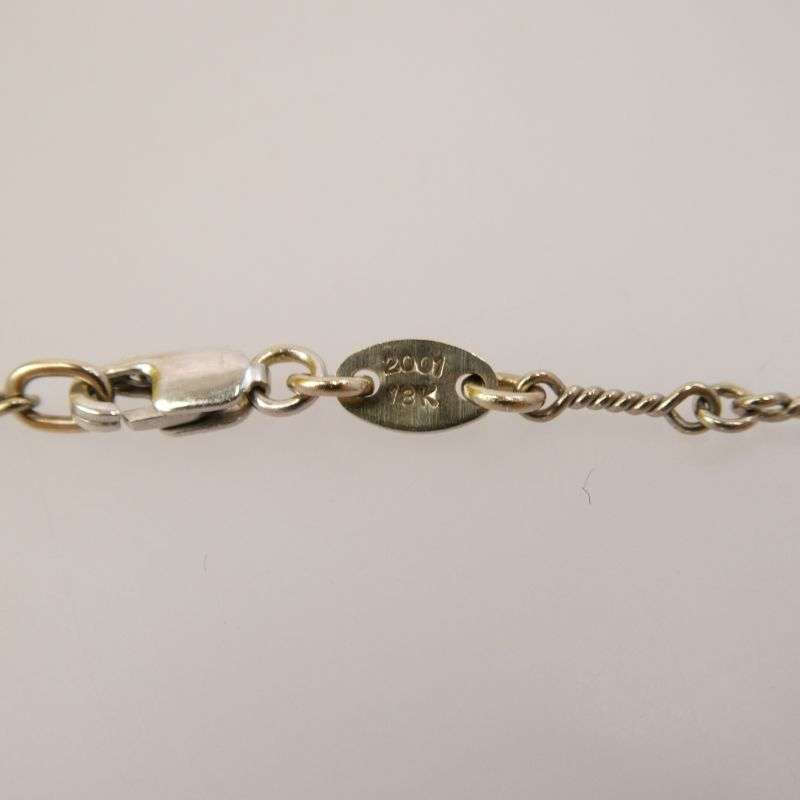 クロムハーツ(原本無) 18KWG NECKCHAIN T18 ツイストチェーン 18inch 買取実績 画像