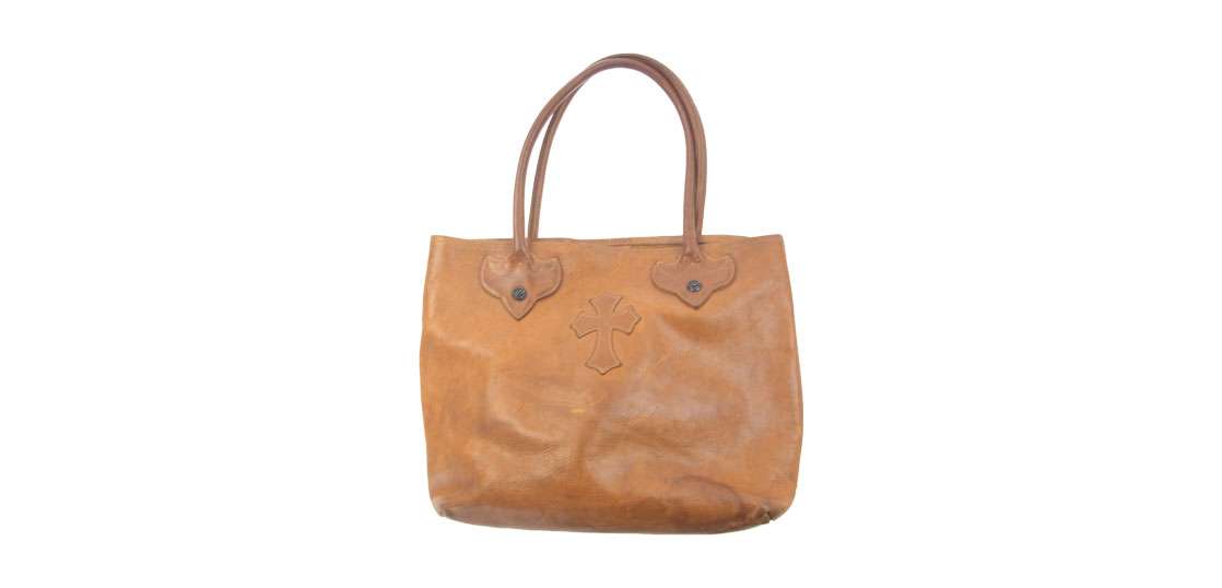 CHROME HEARTSトートバッグ 楽天市場】CHROME HEARTS FS TOTE BAG LEATHER CROSS PATCH