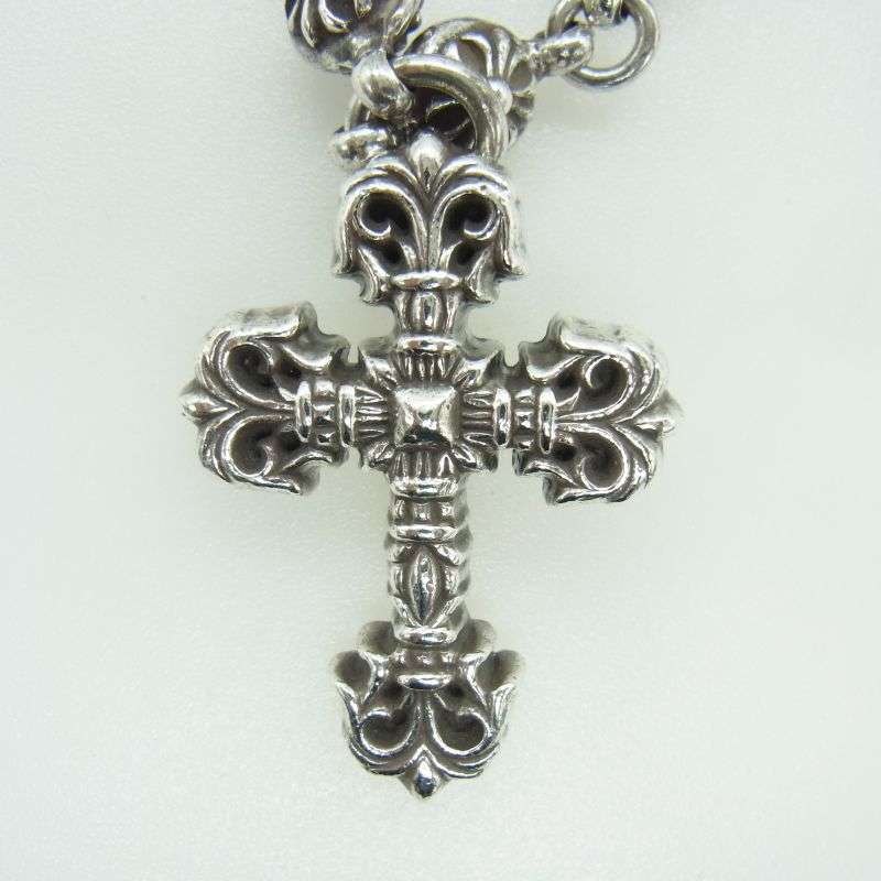 クロムハーツ(原本無) #1 CROSS BALL CHN FILIG CRS クロスボールチェーン フィリグリークロスXS 20インチ ネックレス 買取実績 画像