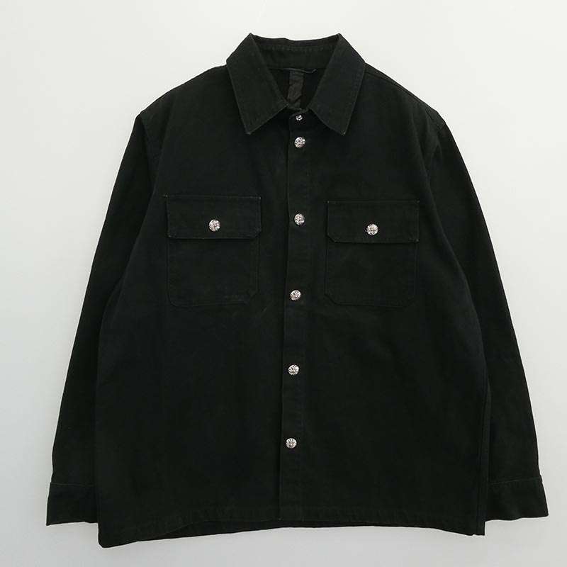 クロムハーツ（原本無） 2211-304-0070 Denim Work Dog L/S Shirt クロスボールボタン ワークドッグ デニムシャツ ジャケット 買取実績 画像