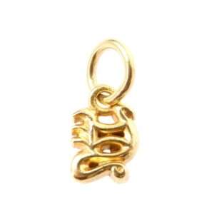 クロムハーツ（原本有） 22K STACK ALPHABET CHARM 買取実績