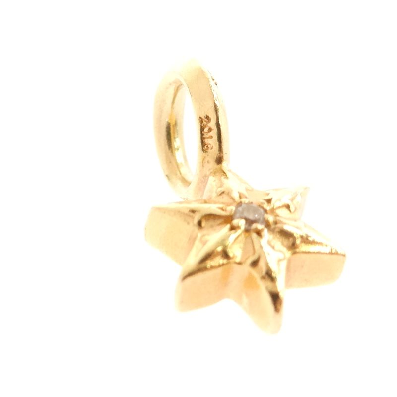 クロムハーツ（原本無） 22K STACK STAR V2 1PD ダイヤ スタースタックチャーム ペンダント トップ 買取実績 画像