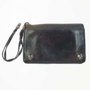 クロムハーツ（原本無） 2ZIP 2ジップ ハートボールボタン レザー ウォレット 買取実績