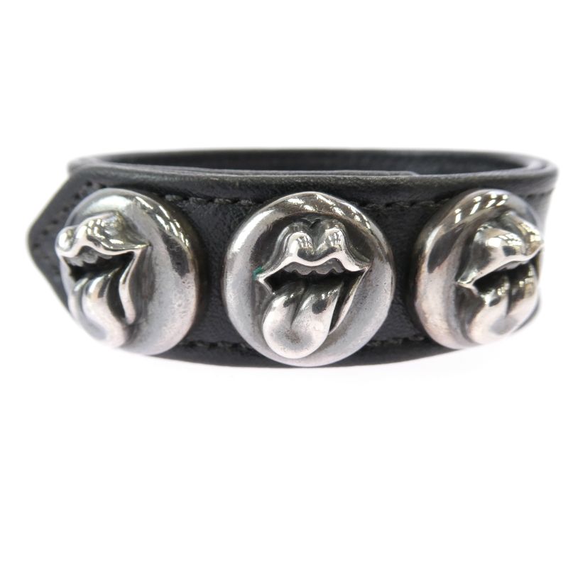 クロムハーツ（原本無） 3BTN 2SNP リップアンドタン 3ボタン2スナップ レザー ブレスレット 買取実績 画像