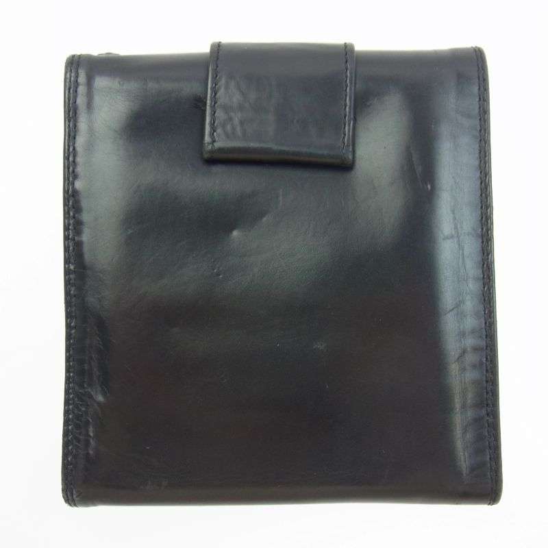 クロムハーツ（原本無） 3FOLD LARGE ラージ 3フォールド レザー ウォレット フローラル ボタン コノリーレザー 買取実績 画像